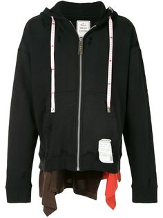 Miharayasuhiro Modified худи контрастной отделкой