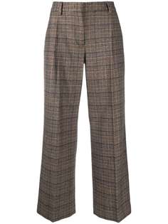 Lardini укороченные брюки Feniceda в клетку