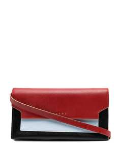 Marni кошелек Trunk в стиле колор-блок