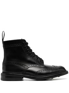 Trickers ботинки с брогированием Tricker's