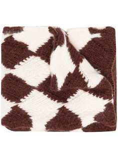 Plan C шарф с жаккардовым узором