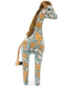 Anke Drechsel мягкая игрушка в виде жирафа с вышивкой