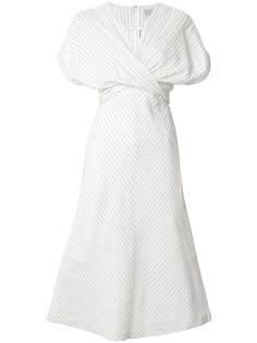 Rebecca Vallance платье Bellini в полоску с запахом