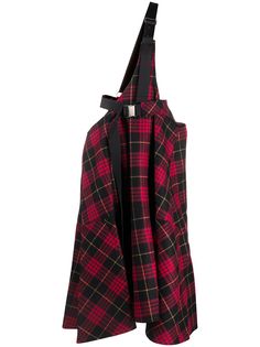 Junya Watanabe юбка в клетку тартан