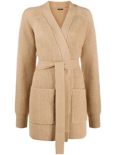 JOSEPH кардиган с V-образным вырезом и поясом