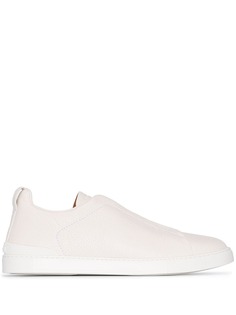 Ermenegildo Zegna однотонные слипоны