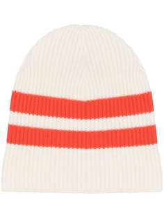 Cashmere In Love полосатая шапка бини в рубчик