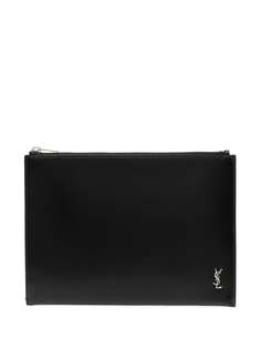 Saint Laurent клатч с монограммой