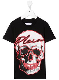 Philipp Plein Junior футболка с принтом