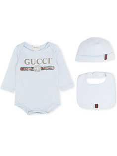 Gucci Kids боди с логотипом