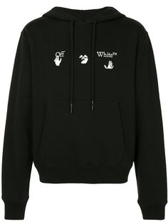 Off-White худи с логотипом
