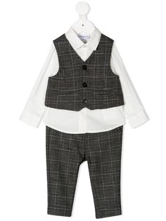 Emporio Armani Kids костюм-тройка с жилетом