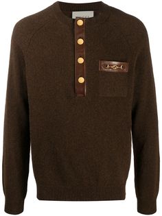 Gucci джемпер с декором Interlocking G Horsebit