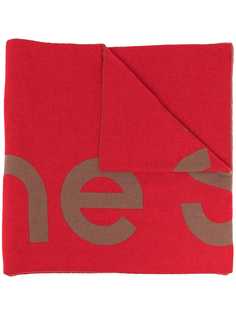 Acne Studios шарф с жаккардовым логотипом