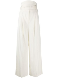 MSGM широкие брюки с завышенной талией