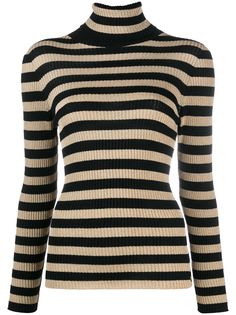 TWINSET трикотажный топ в полоску