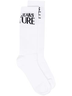 Versace Jeans Couture носки с вышитым логотипом