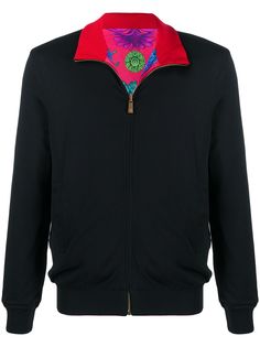 Versace двусторонняя куртка с принтом Medusa