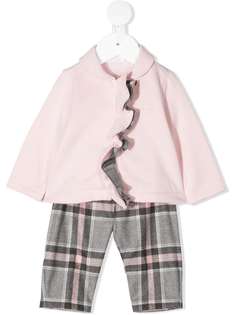 Il Gufo костюм-двойка со вставкой из тюля