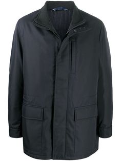 Brioni пальто с высоким воротником
