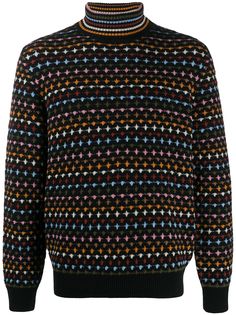 Missoni джемпер с геометричной вышивкой