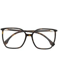 Fendi Eyewear очки в массивной квадратной оправе