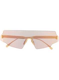Fendi Eyewear солнцезащитные очки-маска