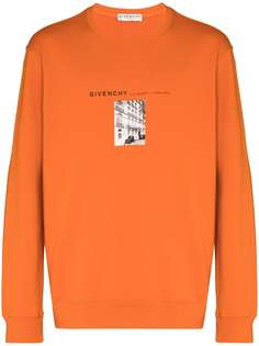 Givenchy толстовка с принтом Address