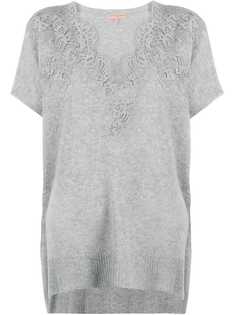 Ermanno Scervino джемпер с кружевной отделкой