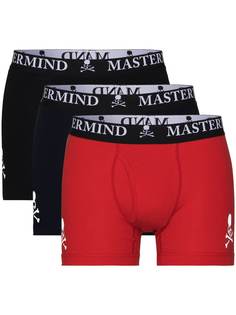 Mastermind Japan комплект из трех боксеров с логотипом