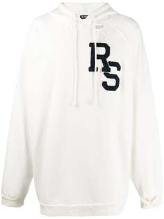 Raf Simons худи с нашивкой-логотипом