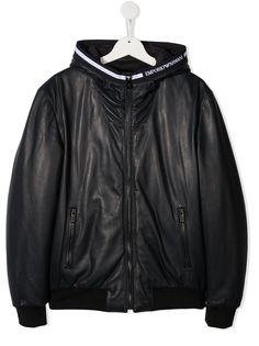 Emporio Armani Kids куртка с капюшоном
