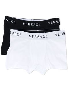 Versace Kids боксеры с логотипом