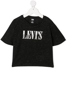 Levis Kids футболка с пайетками