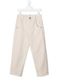 Brunello Cucinelli Kids прямые джинсы