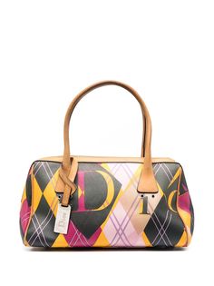 Christian Dior сумка-тоут Harlequin MM 2004-го года