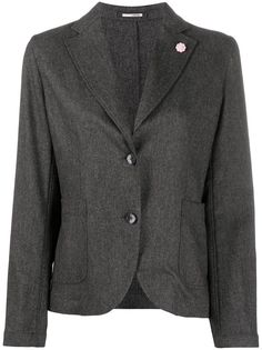 Lardini блейзер узкого кроя