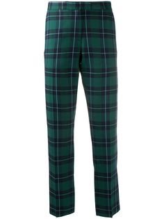 PS Paul Smith клетчатые брюки строгого кроя