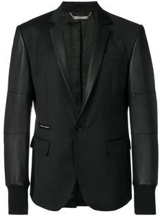 Philipp Plein однобортный блейзер Elegant