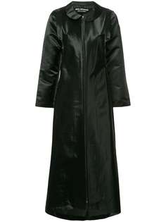 Junya Watanabe Comme des Garçons Pre-Owned длинное пальто с панельным дизайном