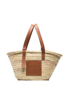 LOEWE соломенная сумка-тоут Basket