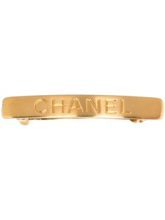 Chanel Pre-Owned заколка для волос с логотипом