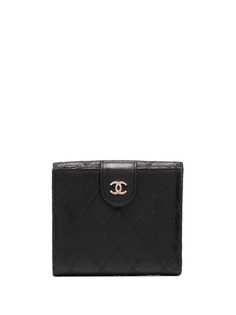 Chanel Pre-Owned стеганый бумажник