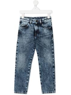 Nº21 Kids джинсы с эффектом потертости