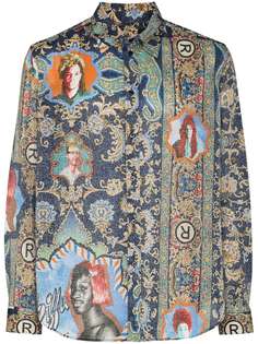 Martine Rose рубашка с принтом пейсли
