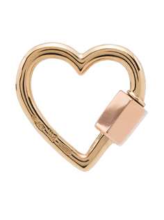 Marla Aaron подвеска в форме сердца из розового золота