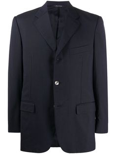 Yves Saint Laurent Pre-Owned однобортный пиджак 2000-х годов