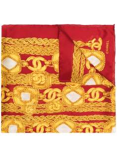 Chanel Pre-Owned платок 1990-х годов с принтом