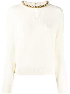 Elisabetta Franchi джемпер с цепочкой