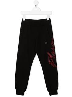 Philipp Plein спортивные брюки с логотипом